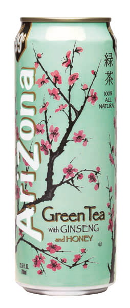 Arizona Green Tea Can