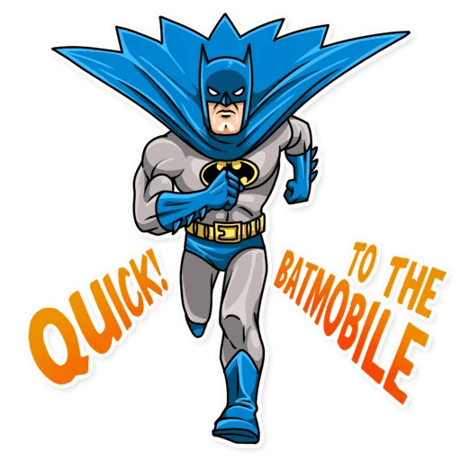 batman comic book_sticker 8