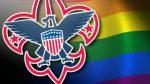 boy scouts gay pride flag sticker 2