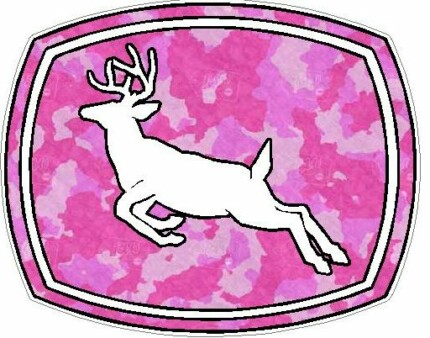 Deer Logo - PINK CAMO