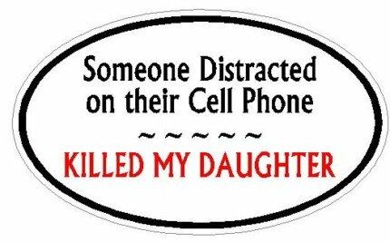 DISTRACTED DRIVER OVAL - Daughter