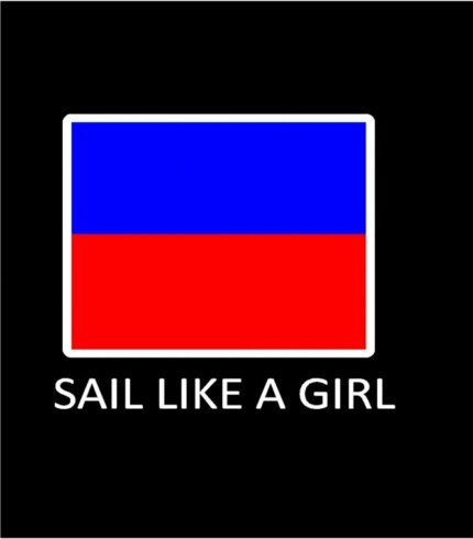 ECHO sail like a girl FLAG