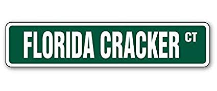 florida cracker rebel sticker PAIR