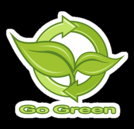 Go Green Sticker 55