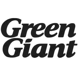 Green Giant Diecut Decal