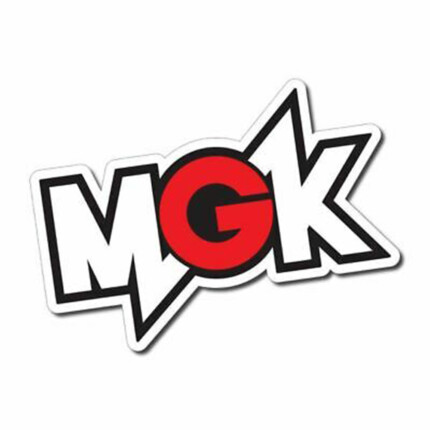 mgk logo band sticker