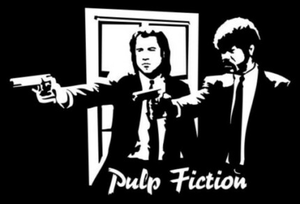 Pulp Fiction Movie Vinyl Decal Sticker
