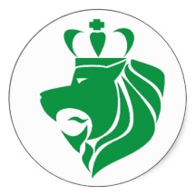 rasta reggae lion sticker