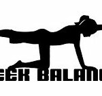 Seek Balance Yoga Sticker