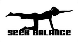 Seek Balance Yoga Sticker