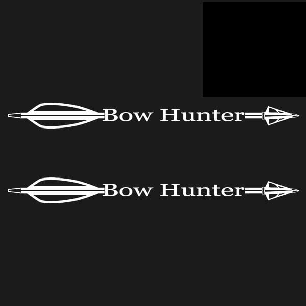 Bow Hunter Diecut Decals
