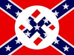 Confederate Nazi Flag Sticker