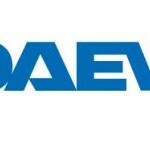Daewoo Logo Diecut Decal