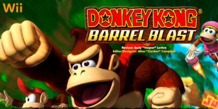 Donkey Kong Barrel Blast Wii Logo