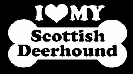 I Love My Scottish Deerhound