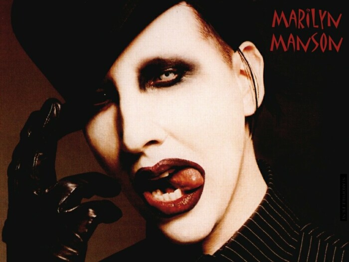 Marilyn Manson Color Band Decal