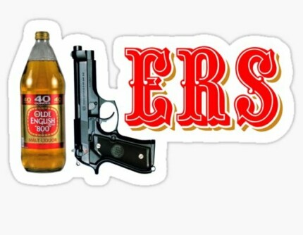 OLD ENGLISH 9MM BEER STICKER