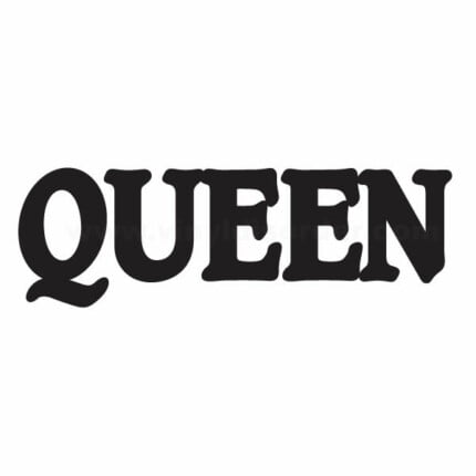 Queen 3 Band Vinyl Decal Stickers