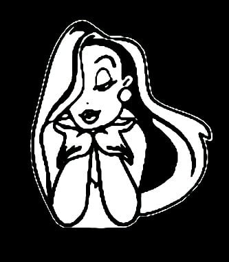 Roger Rabbit Cartoon Decal Stickers 3