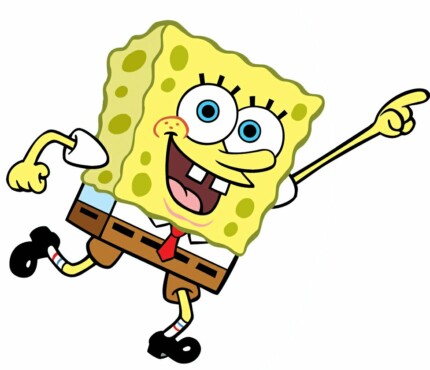 spongebob squarepants dance stcker