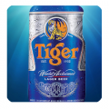 Tiger Beer Can Square Decal