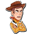 toy story woody funny sticker 12