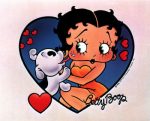 Betty Boop Cartoon Sticker 2