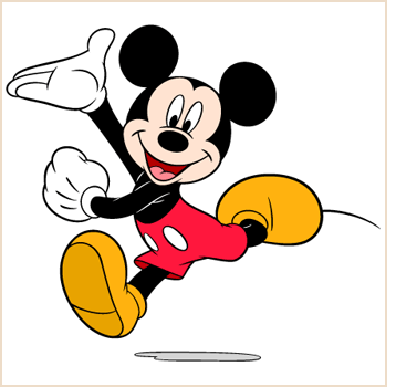 Mickey Mouse Cartoon Decal 03