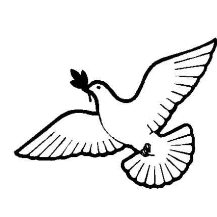 Dove of Peace Sticker 2