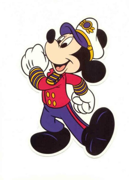 captain Mickey DISNEY CRUISE SHIP LOGO
