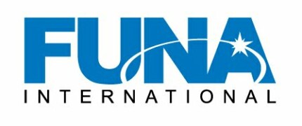 funa international logo sticker