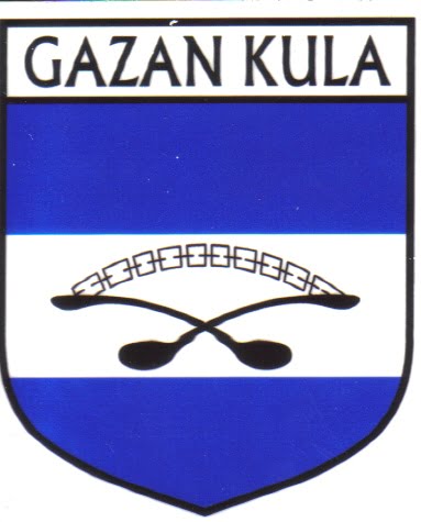 Gazan Kula Flag Crest Decal Sticker