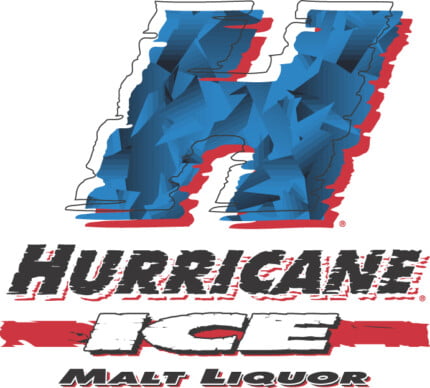 Hurricane Ice Malt Liquor Decal