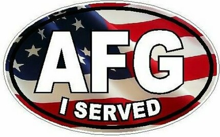 I Served AFG FILLS Flag USA