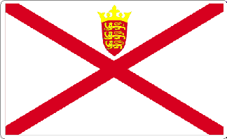Jersey Flag Sticker