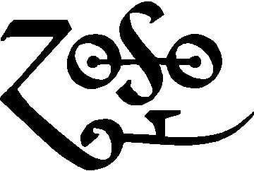 Led Zeppelin Zoso Decal