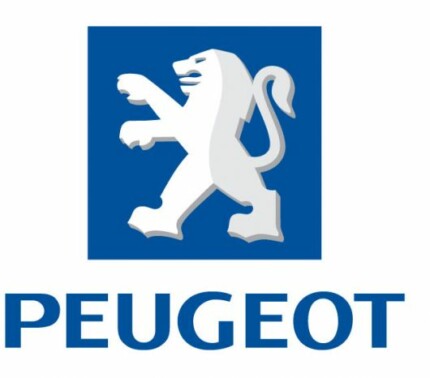 Peugeot Logo Color Vinyl Sticker
