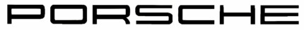 porsche cars logo TEXT DIE CUT STICKER