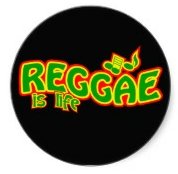 reggae is life sticker