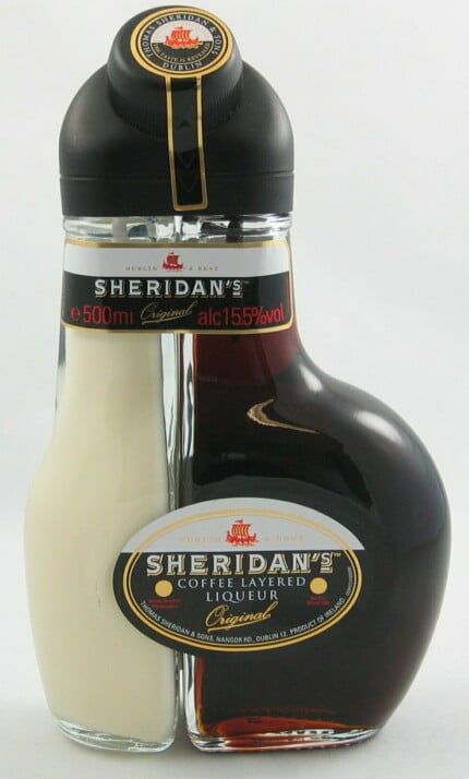 Sheridans Coffee Liqueur Bottle Sticker