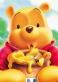 winnie the pooh bee in honey sticker