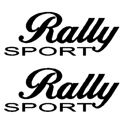 Rally Sport decal