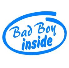 Bad Boy Inside Decal