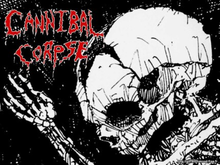 Cannibal Corpse Color Band Sticker