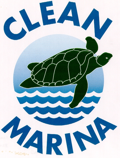 Clean Marina Logo Sticker