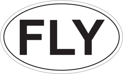 FLY Euro Oval Pilots Decal