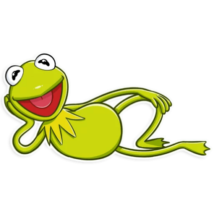 kermit the FROG muppet show_sticker 11