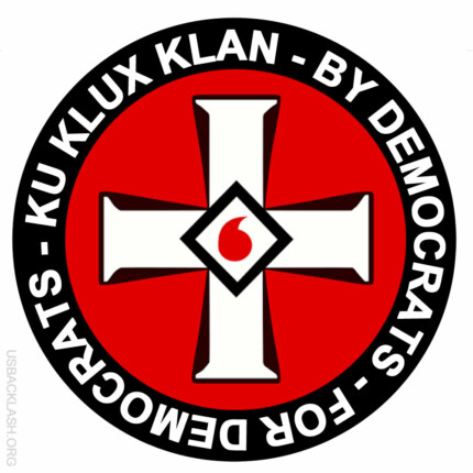 Ku-Klux-Klan-By-Democrats-For-Democrats Sticker