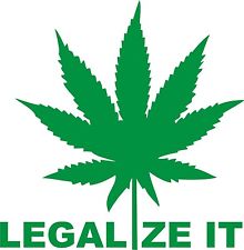legalize it weed sticker