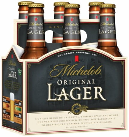 Michelob Original Lager Six Pack Decal